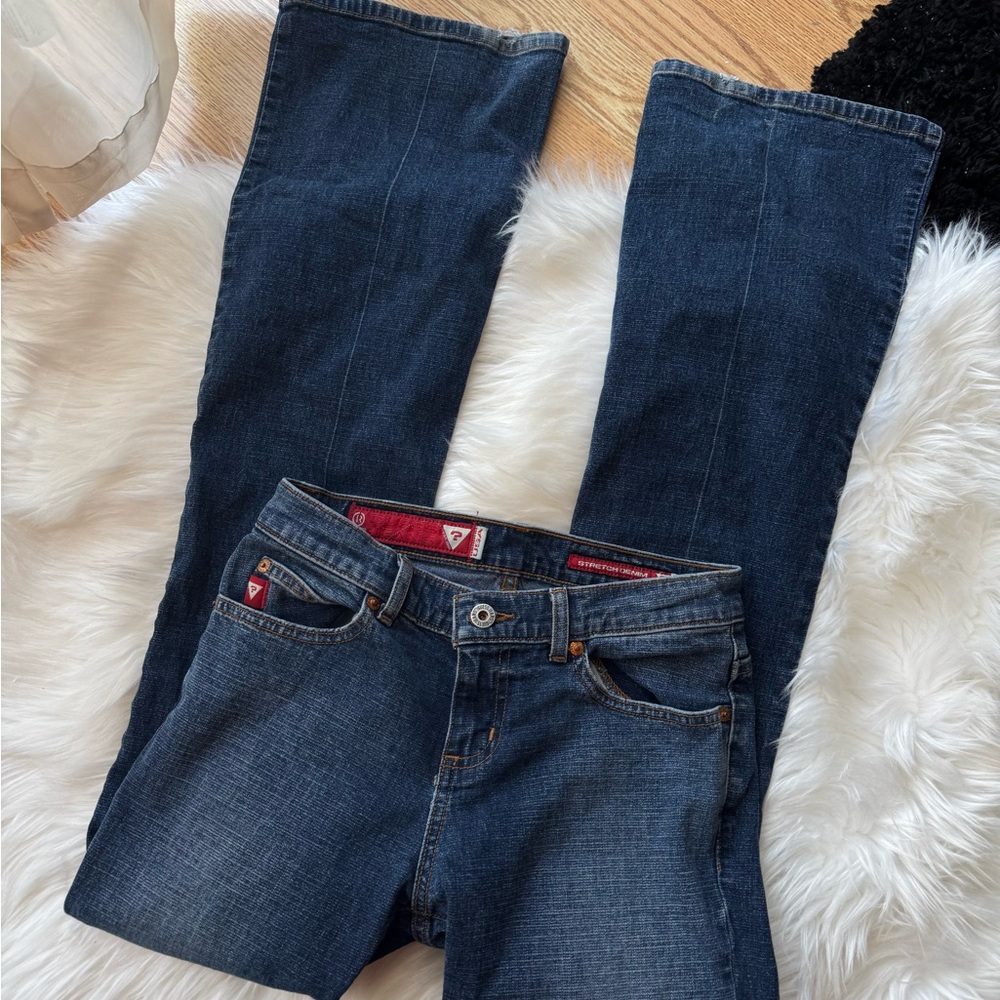Guess Women's flare Blue Jeans